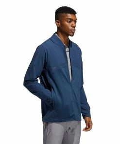 ADIDAS Golf Mens Hybrid Full Zip Water Resistant Golf Jacket -Clubheads Sales Store ce567231 7a6a 47fc 8b40 499e7c7f35dc