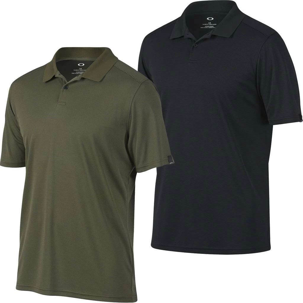 Oakley Golf Mens Rival Golf Performance Polo Shirt 4 Oakley Golf Mens Rival Golf Performance Polo Shirt - Image 2