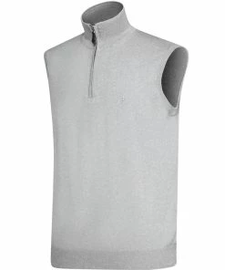 Oscar Jacobson Mens Bob Pin ¼ Zip Golf Vest -Clubheads Sales Store d5b5352f 0e06 4531 b344 e89dd523ee54