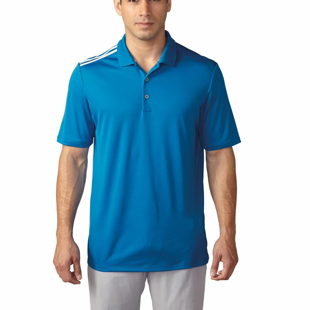 ADIDAS Climacool® 3-Stripes Shoulder Lightweight Mens Golf Polo Shirt 12 ADIDAS Climacool® 3-Stripes Shoulder Lightweight Mens Golf Polo Shirt - Image 10