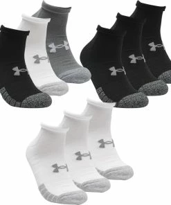 Under Armour HeatGear Locut Anti-Odor Arch Support Training Socks Pack Of 3
