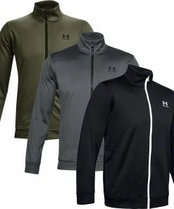 Under Armour Mens UA Sportstyle Tricot Full Zip Running Sport Jacket
