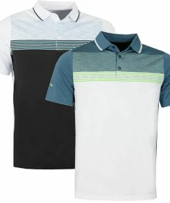 Callaway Golf Mens Micro Geo Opti-Dri Stretch Golf Polo Shirt