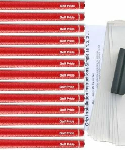 Golf Pride Tour Wrap 2G Red 13-pc Grip Kit