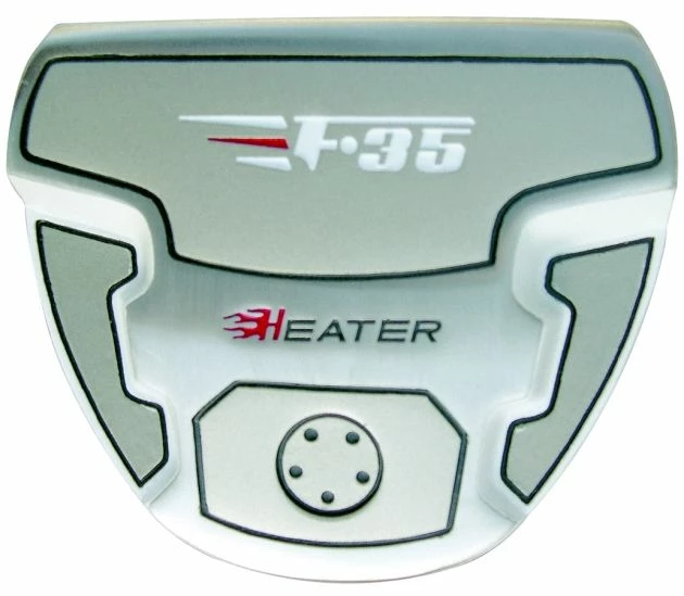 Heater F-35 White Mallet Putter Head 5 Heater F-35 White Mallet Putter Head - Image 3