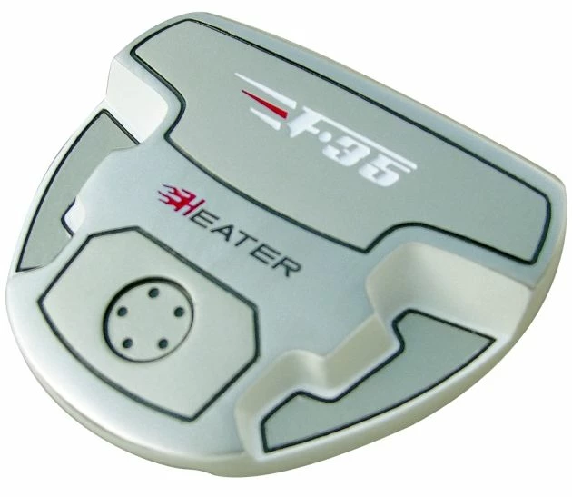 Heater F-35 White Mallet Putter Head 6 Heater F-35 White Mallet Putter Head - Image 4
