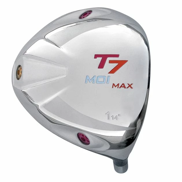 T7 Max MOI Triangular Red Titanium Driver Head 3 T7 Max MOI Triangular Red Titanium Driver Head