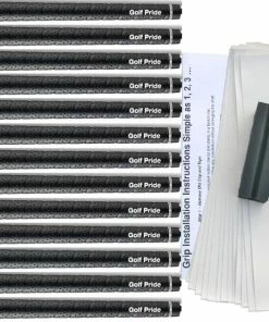 Golf Pride Grips Golf Pride Tour Wrap 2G Black 13-pc-Grip Kit