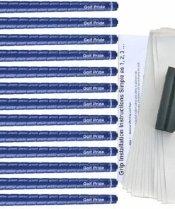 Golf Pride Grips Golf Pride Tour Wrap 2G Blue 13-pc Grip Kit