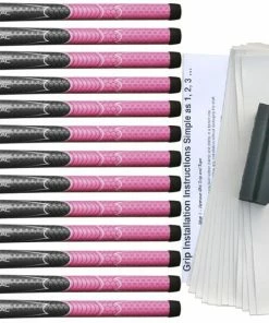 Winn Grips Winn DriTac Undersize Gray/Pink - 13 Pc Grip Kit