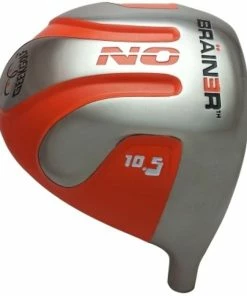 Geek Golf No Brainer Titanium Driver Head Orange