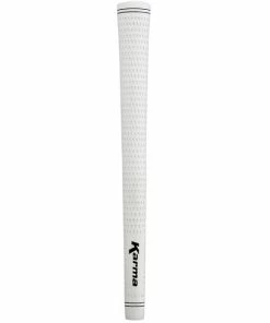 Karma Grips Karma Velour White Midsize (+1/32") Golf Grip