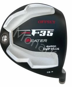 Heater F-35 Cup Face Offset Black Titanium Driver Head RH