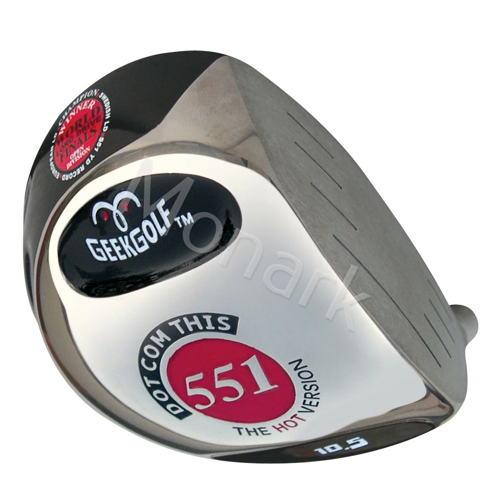 Geek Golf Dot-Com-This 551 Japan Hot Version Titanium Driver Head - Black 4 Geek Golf Dot-Com-This 551 Japan Hot Version Titanium Driver Head - Black - Image 2