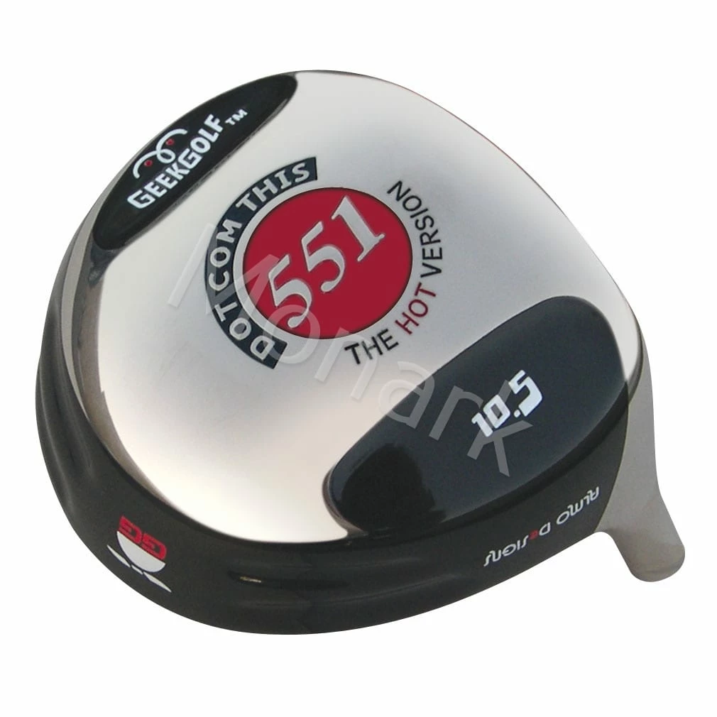 Geek Golf Dot-Com-This 551 Japan Hot Version Titanium Driver Head - Black 6 Geek Golf Dot-Com-This 551 Japan Hot Version Titanium Driver Head - Black - Image 4