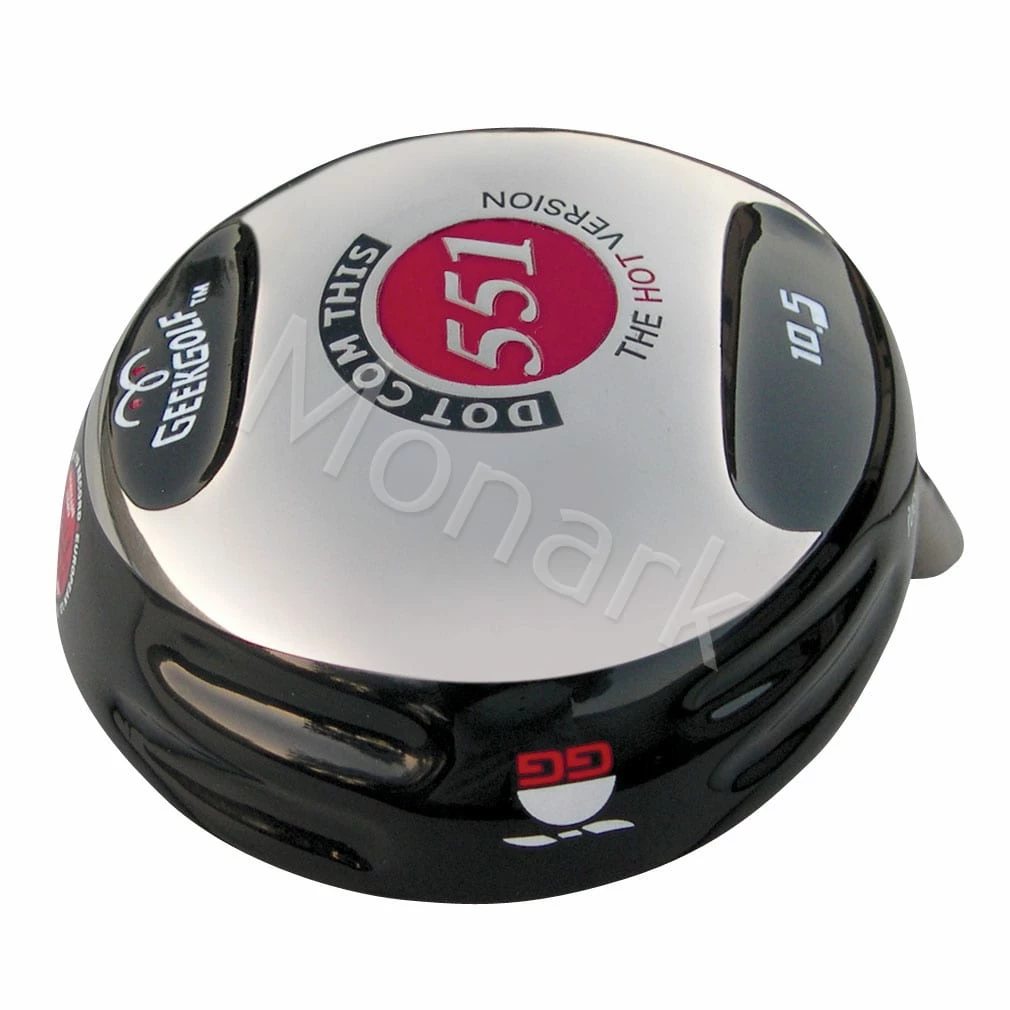 Geek Golf Dot-Com-This 551 Japan Hot Version Titanium Driver Head - Black 10 Geek Golf Dot-Com-This 551 Japan Hot Version Titanium Driver Head - Black - Image 8
