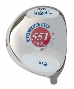 Geek Golf Dot-Com-This 551 Japan Hot Version Titanium Driver Head - White