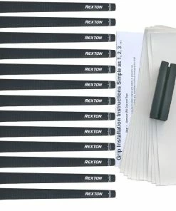 Rexton Golf Rexton Black Velvet 13-pc Grip Kit