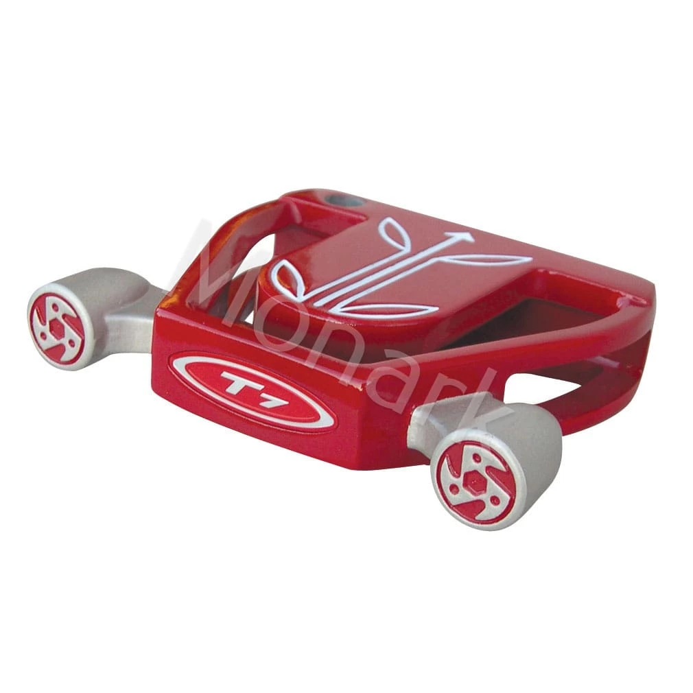 T-7 Twin Engine Red Mallet Putter Head 4 T-7 Twin Engine Red Mallet Putter Head - Image 2