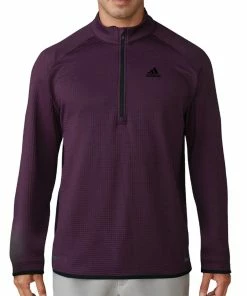 ADIDAS Mens ClimaHeat Gridded Quarter Zip Performance Pullover -Clubheads Sales Store e2a1d47c 5984 429b b6dc 4935433f9a21