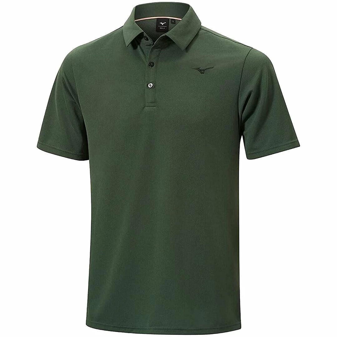 Mizuno Golf Mens Breath Thermo Winter Golf Polo Shirt 5 Mizuno Golf Mens Breath Thermo Winter Golf Polo Shirt - Image 3