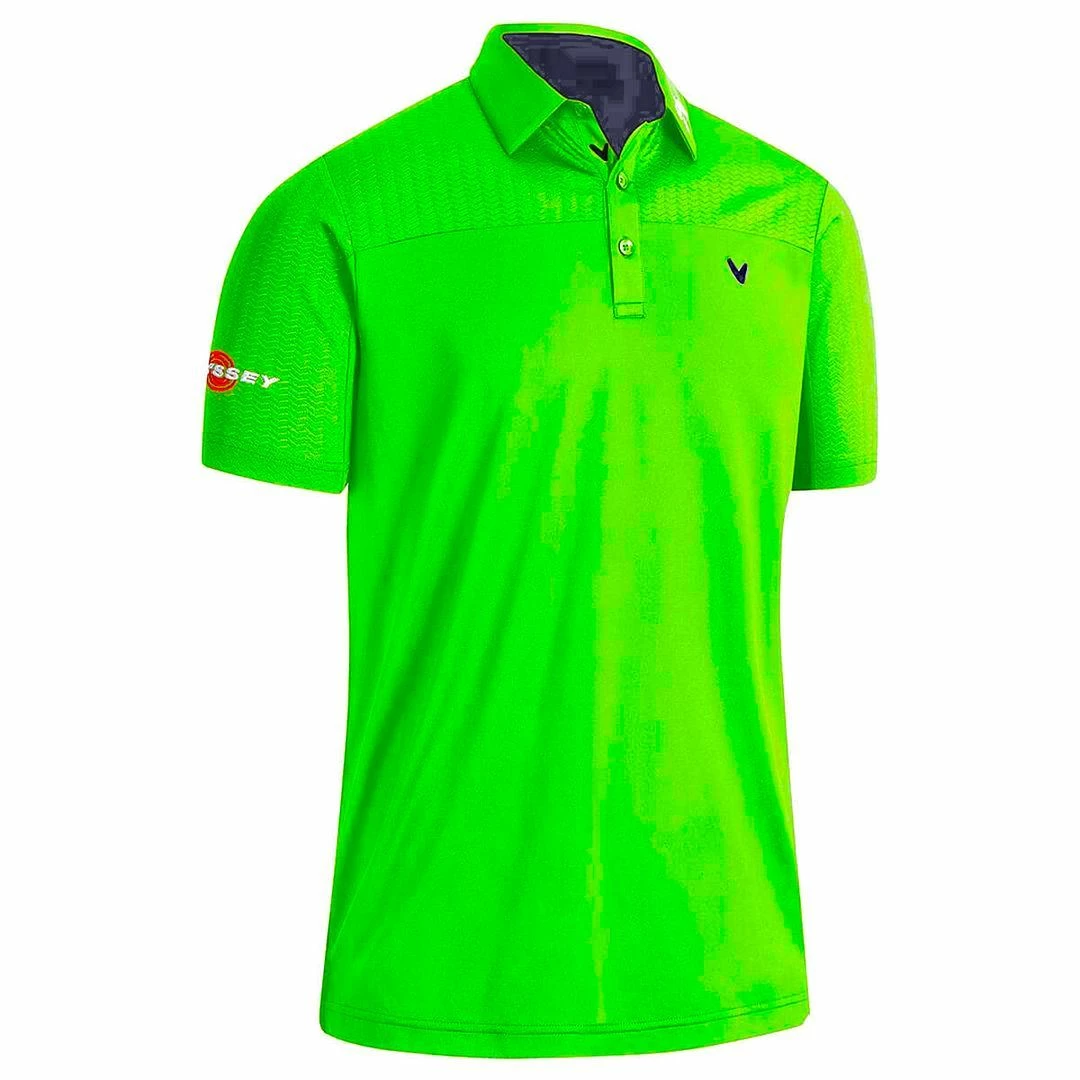 Callaway Golf Mens Odyssey Ventilated Block Stretch Golf Polo Shirt 18 Callaway Golf Mens Odyssey Ventilated Block Stretch Golf Polo Shirt - Image 16