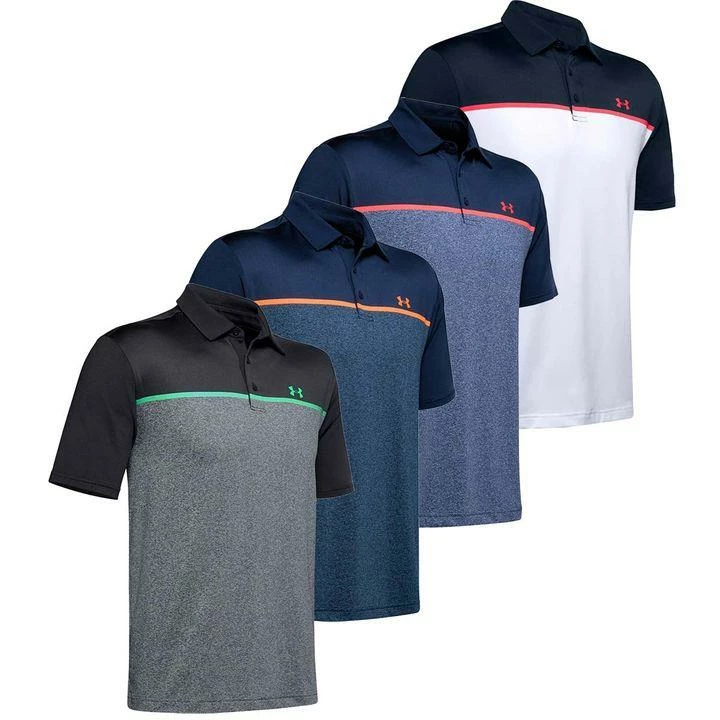 Under Armour Playoff 2.0 HeatGear Lightweight Stretch Mens Golf Polo Shirt 5 Under Armour Playoff 2.0 HeatGear Lightweight Stretch Mens Golf Polo Shirt - Image 3