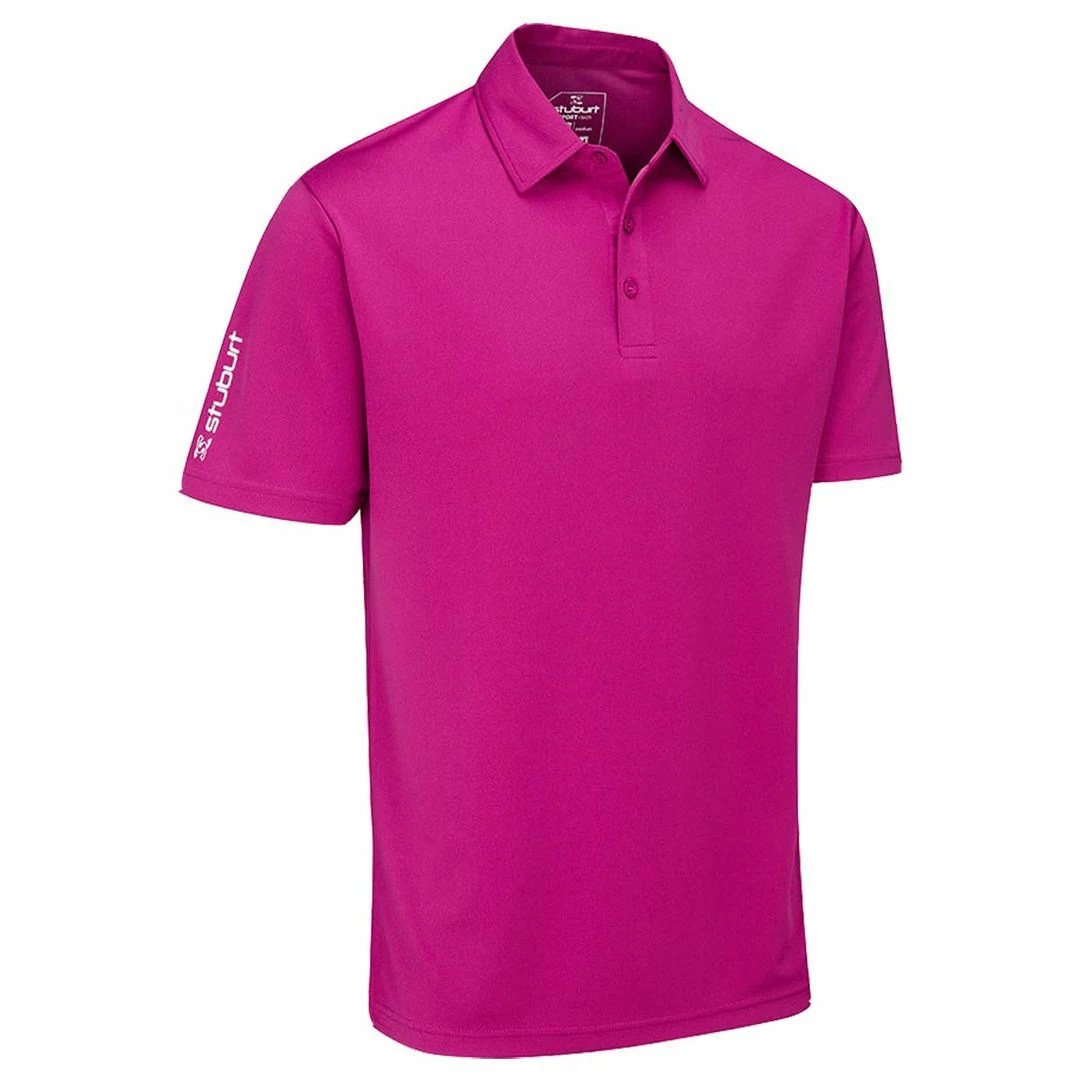 Stuburt Sport Tech Breathable Performance Shirt Mens Golf Polo Shirt 5 Stuburt Sport Tech Breathable Performance Shirt Mens Golf Polo Shirt - Image 3