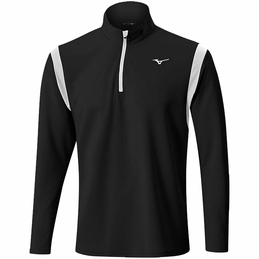 Mizuno Golf Mens Winter Breeze Elite Lightweight 1/4 Zip Golf Sweater Pullover 4 Mizuno Golf Mens Winter Breeze Elite Lightweight 1/4 Zip Golf Sweater Pullover - Image 2