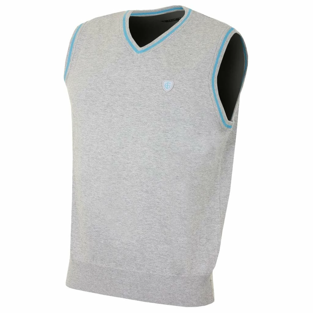 Island Green Mens V Neck Cotton Slipover Golf Pullover 12 Island Green Mens V Neck Cotton Slipover Golf Pullover - Image 10