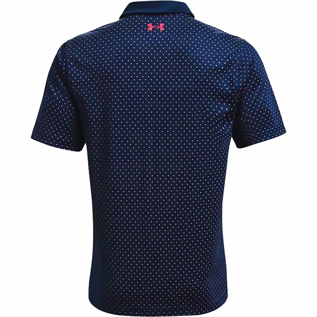 Under Armour Golf UA Performance Printed Polo Stretch Mens Golf Polo Shirt 13 Under Armour Golf UA Performance Printed Polo Stretch Mens Golf Polo Shirt - Image 11