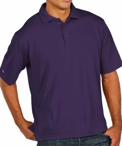 Antigua Mens Pique Extra Light Performance Golf Polo Shirt