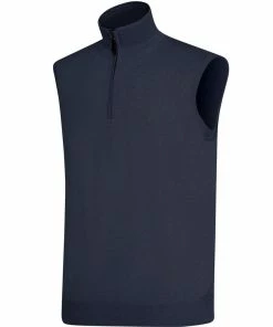 Oscar Jacobson Mens Bob Pin ¼ Zip Golf Vest -Clubheads Sales Store fb7181cb 28b7 4d1f a1ab 4e1064e0cdb8