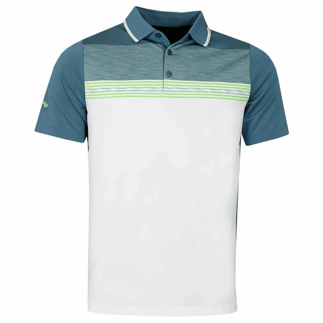 Callaway Golf Mens Micro Geo Opti-Dri Stretch Golf Polo Shirt 15 Callaway Golf Mens Micro Geo Opti-Dri Stretch Golf Polo Shirt - Image 13