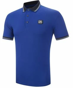 DKNY Golf Mens Broadway Performance Moisture Wicking Stretch Golf Polo Shirt -Clubheads Sales Store fea51503 d4b2 45eb a9a6 04e41dde628b